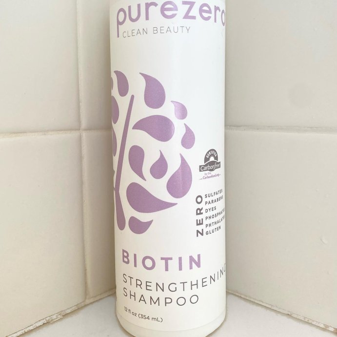 user image by @lifts.with.liv, Purezero Biotin Strengthening Shampoo - 12 fl oz