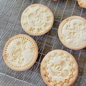 Disney© 100th Anniversary Silicone Cookie Stamps, Set of 4