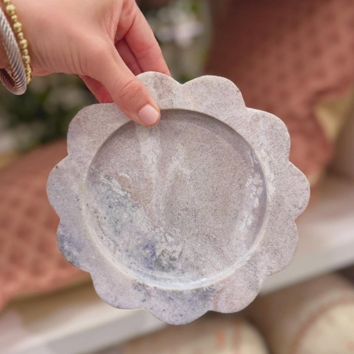 user image by @cozyalyssa, Marble Candle Tray Gray - Threshold&#8482; designed with Studio McGee