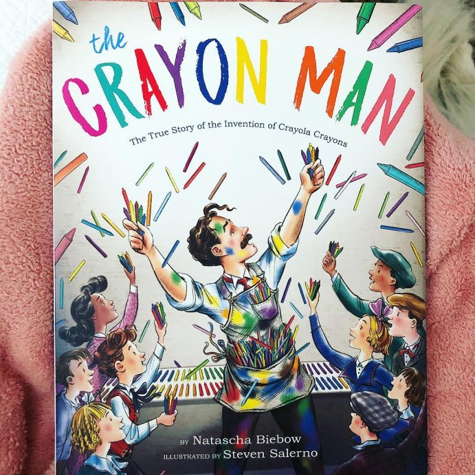 user image by @misslowersflowers, The Crayon Man - by  Natascha Biebow (Hardcover)