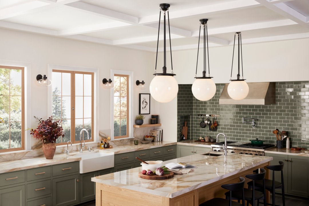 Over counter deals kitchen lights