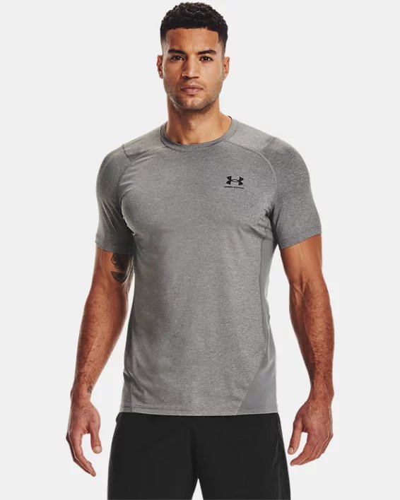 Under Armour Men's Archive Vintage Short Sleeve - Gray, XXL