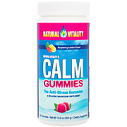Shop Natural Vitality Natural Calm Magnesium Gummies - Raspberry Lemon (120 Gummies) and more