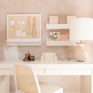 No Nails Wall Jewelry Holder and Linen Pinboard