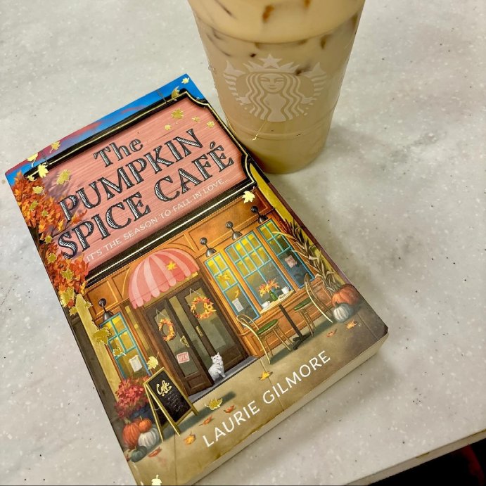 user image by @annelisezafra, The Pumpkin Spice Caf&#233; (Deluxe Edition) - (Dream Harbor) by Laurie Gilmore (Hardcover)