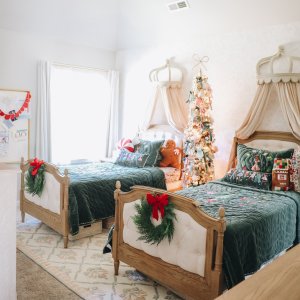 Rifle Paper Co. Nutcracker Lumbar Pillow