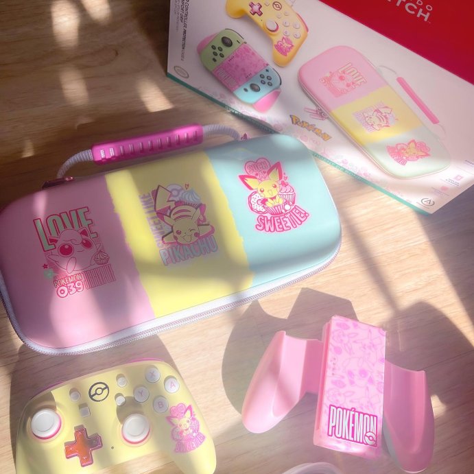 user image by @lalipopbun, PowerA Nano Wired Controller with Protection Case and Comfort Grips - Pok&#233;mon: Sweet Friends: USB Switch Accessories