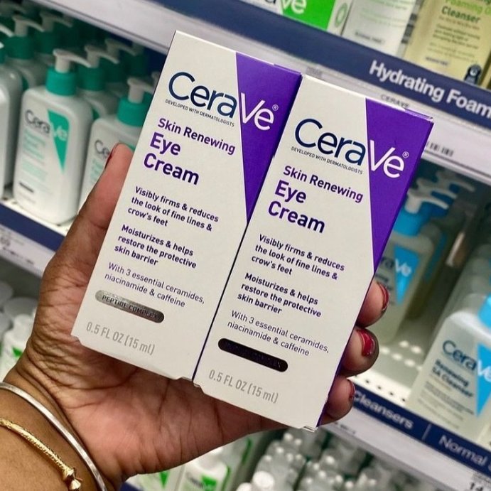 user image by @6ixfashionblogger, CeraVe Skin Renewing Peptide Eye Cream - 0.5 fl oz