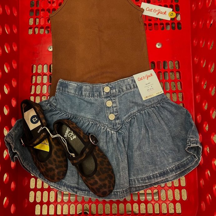 user image by @targetbayareafinds, Girls' Fitted Ribbed Tank Top - Cat & Jack™