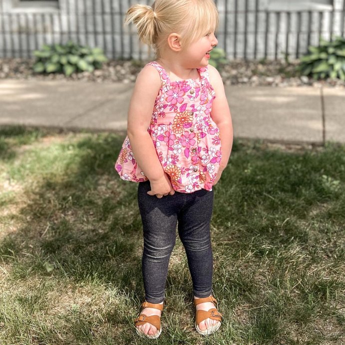 user image by @andreacaitlin_, Toddler Girls' Reagan Footbed Sandals - Cat & Jack™