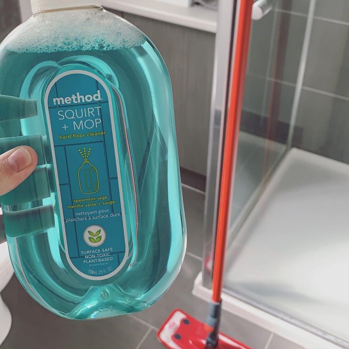 user image by @cleaningchloe, Method Spearmint Sage Squirt + Mop Hard Floor Cleaner - 25 fl oz