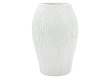 Shop Vase moyen Gianna blanc and more