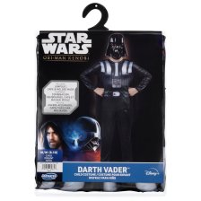 Shop Star Wars Darth Vader Jumpsuit Official Halloween Costume with Mask, Multi-Colour, Child, Assorted Sizes and more