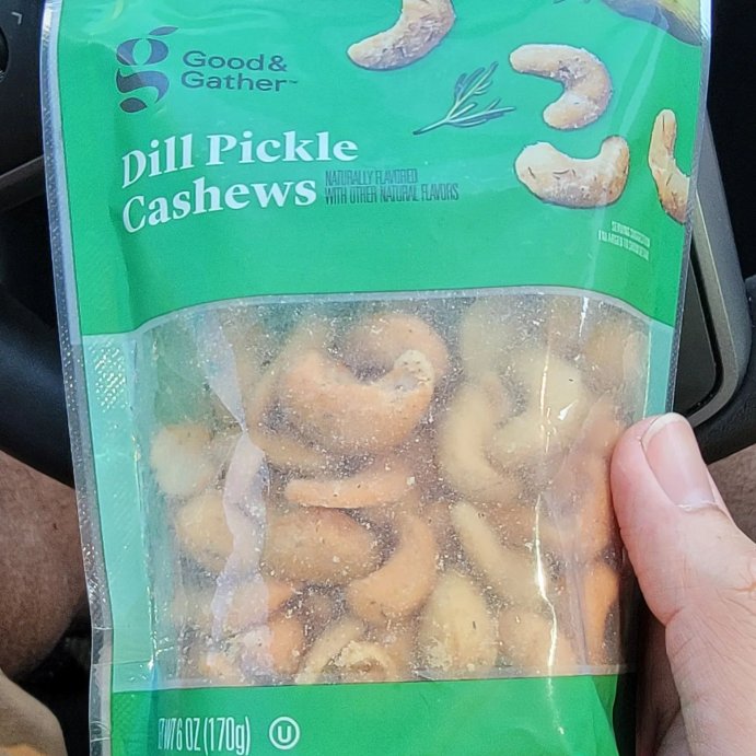 user image by @isaiahlucasdaddy, Dill Pickle Cashews - 6oz - Good &#38; Gather&#8482;