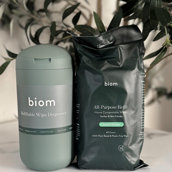user image by @charina_lifestyle, Biom Santal Escape All Purpose Cleaning Wipes Refill - 60ct