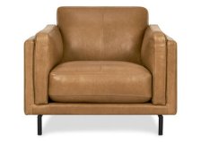 Shop Fauteuil cuir Renfrew -Adler brun clair and more