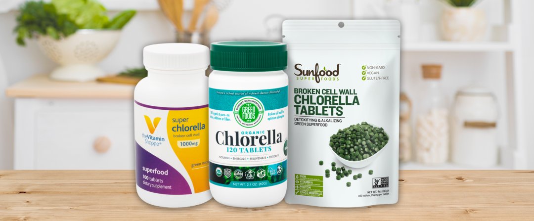Shop The Vitamin Shoppe Super Chlorella, Green Foods Organic Chlorella - Nutrient-Dense Chlorophyll (120 Tablets), Sunfood Superfoods Broken Cell Wall Chlorella Tablets - Detoxifying & Alkalizing Green Superfood (37 Servings) and more Shop The Vitamin Shoppe Super Chlorella, Green Foods Organic Chlorella - Nutrient-Dense Chlorophyll (120 Tablets), Sunfood Superfoods Broken Cell Wall Chlorella Tablets - Detoxifying & Alkalizing Green Superfood (37 Servings) and more