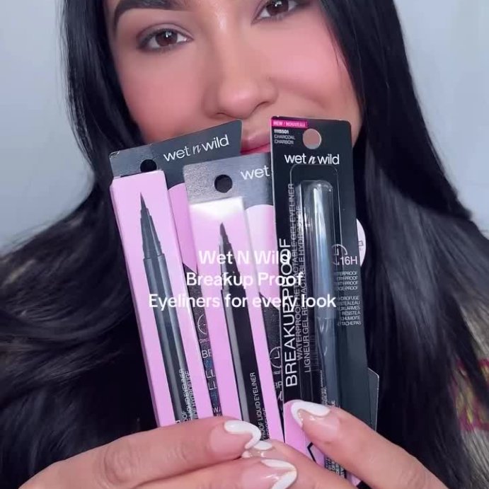 user image by @miriaannlove, Wet n Wild Breakup Proof Waterproof Skinny Eyeliner - Black - 0.017 fl oz
