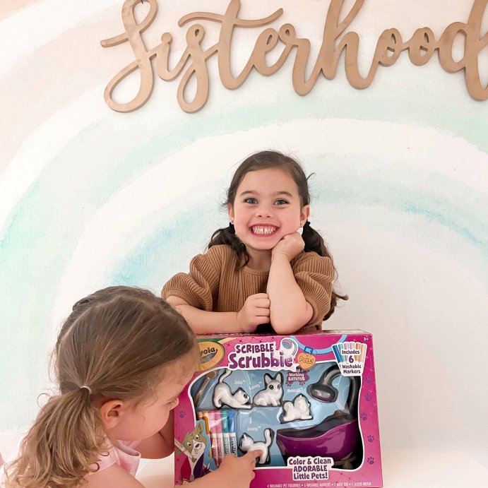 user image by @a_magicalmess, Crayola 12pc Scribble Scrubbie Pets Tub Set: Washable Marker Craft Kit for Kids, Drawing &#38; Coloring Activity, Ages 3+