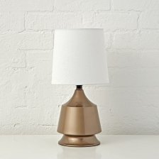 Shop Gold Tabletop Touch Lamp - Land Of Nod Table Lamps - Kids & Baby Furniture, Bedding and Toys and more
