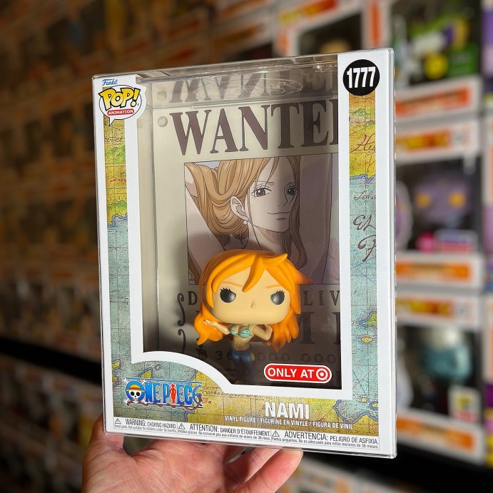 user image by @pop_werrld, Funko POP! Game Case: OP Nami Wanted Figure (Target Exclusive)