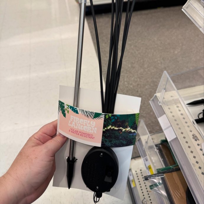 user image by @targetsdollarspot, Vivitar Firefly Outdoor Solar Lights