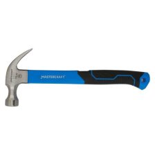 Shop Mastercraft Claw Hammer, Forged Steel with Fibreglass Handle, 16-oz and more