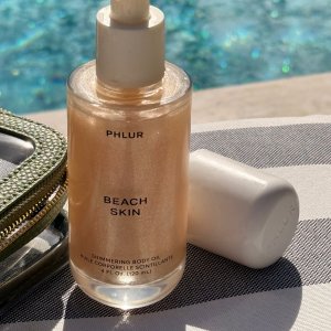 @spacenk&rsquo;s instagram photo of PHLUR Beach Skin Shimmering Body Oil