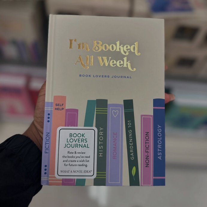 user image by @spottedattarget_, Book Lovers Journal - I&#39;m Booked All Week