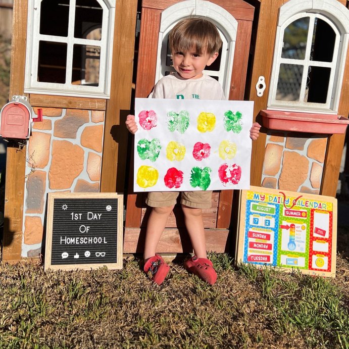 user image by @mason.sadie.hernandez, Melissa &#38; Doug My First Daily Magnetic Calendar