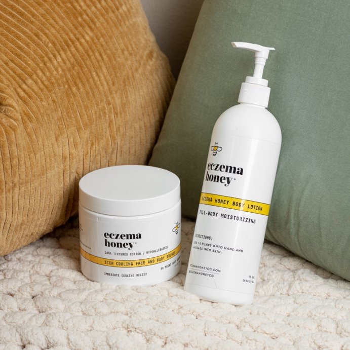 user image by @eczemahoneyco, Eczema Honey Body Lotion - 16 oz