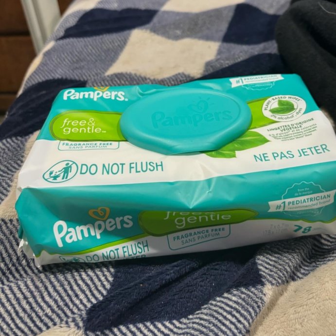 user image by @mahnkejessica, Pampers Free & Gentle Baby Wipes