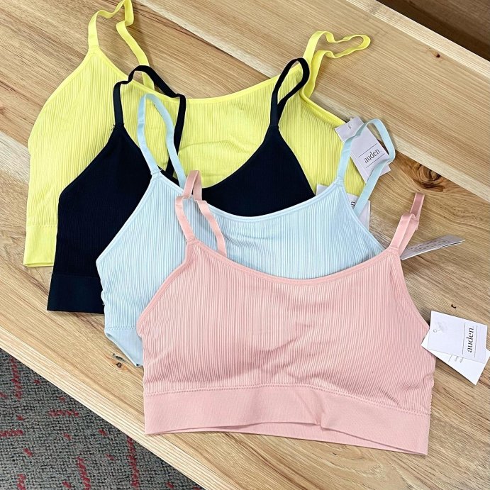 user image by @targetgoodies, Women's Ribbed Seamless Bralette - Auden™