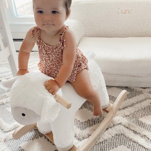Lamb plush rocker outlet