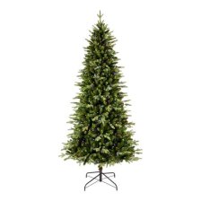 Shop NOMA Elora Pre-Lit Indoor Christmas Tree with 550 Multi-Colour LEDs, Pine, 7-ft and more