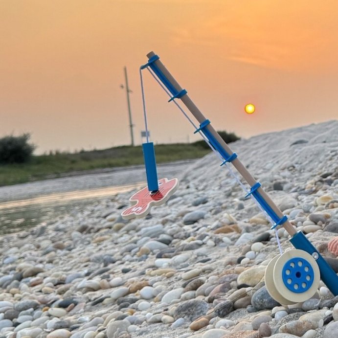 user image by @russnotrusty, Melissa &#38; Doug Catch &#38; Count Wooden Fishing Game with 2 Magnetic Rods