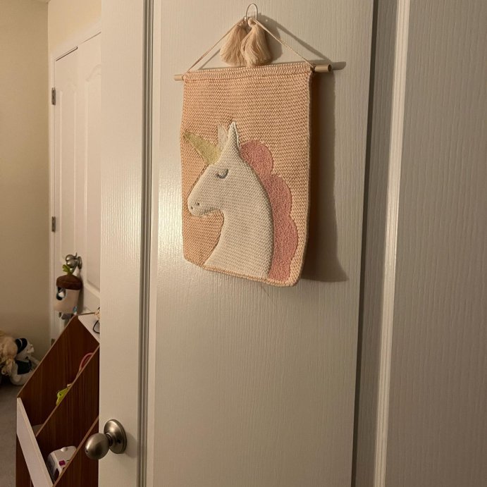 user image by @ktgriffin88, Unicorn Fiber Wall Art - Cloud Island&#8482;