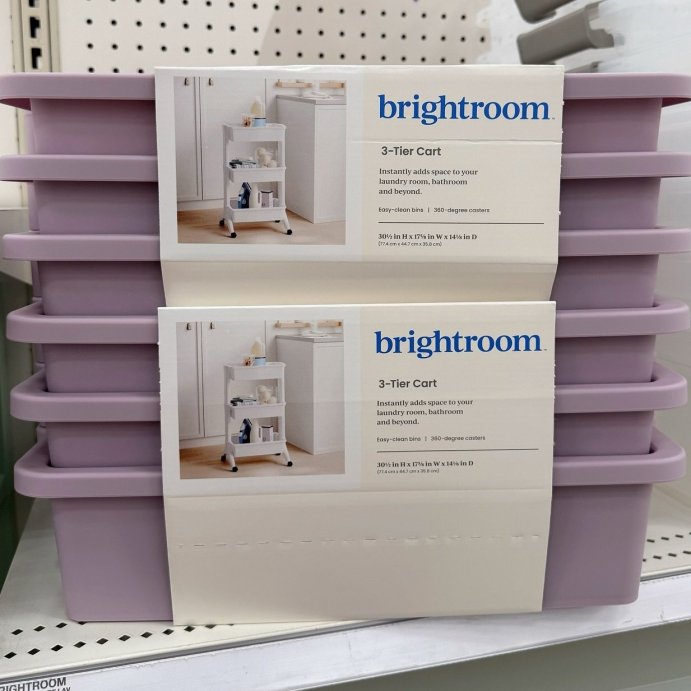user image by @targettrendsetter, 3 Tier Utility Cart Lavender -Brightroom&#8482;