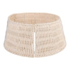 Shop CANVAS Golden Moments Collection White & Gold Fabric Tree Collar, 27-in and more