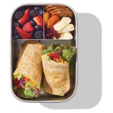 Shop Boîte bento en acier inoxydable à 3 compartiments  and more