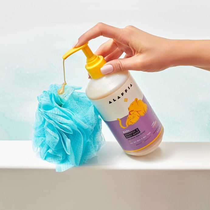 user image by @alaffia, Alaffia Everyday Shea Baby &#38; Kids Shampoo &#38; Body Wash, Lemon Lavender - 16 fl oz