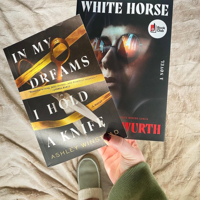user image by @allieinthepages, White Horse - by Erika T Wurth