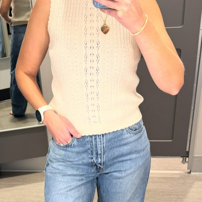 user image by @marygotdressed, Women's Ribbed Sweater Vest - Universal Thread™