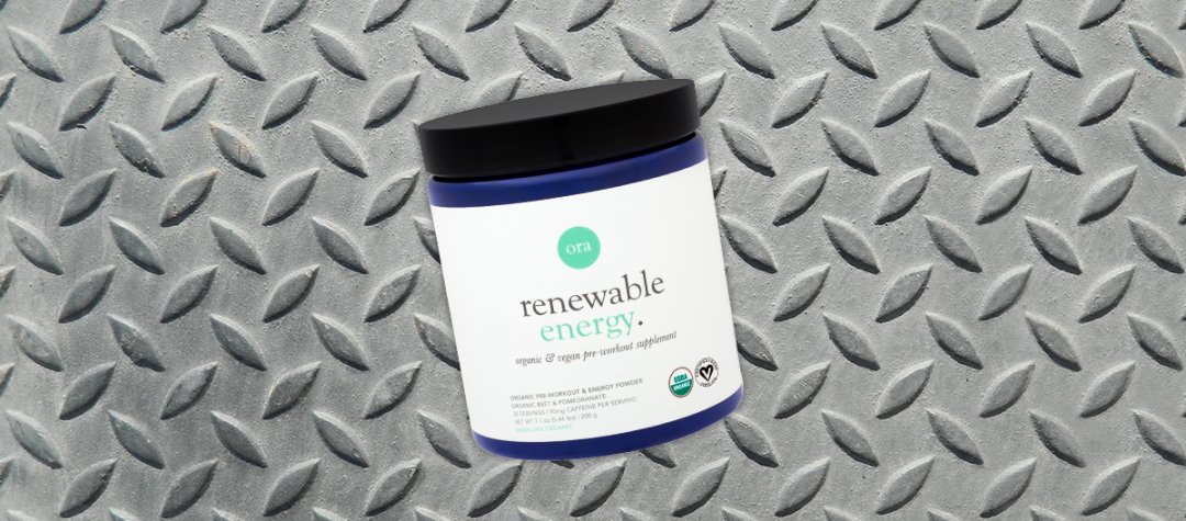 Shop Ora Organic Renewable Energy Organic & Vegan Pre-Workout - Beet & Pomegranate - 20 Servings and more