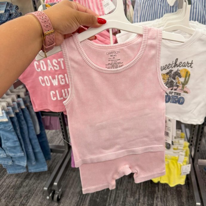 user image by @targetkiddos, Grayson Mini Toddler Girls' Seamless Set - Pink