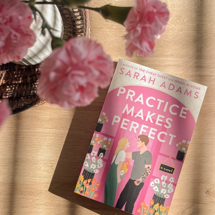 user image by @jennyfersbookcart, Practice Makes Perfect - by Sarah Adams (Paperback)