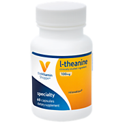 Shop the Vitamin Shoppe L-Theanine - Promotes Relaxation & Stress Support - 100 MG (60 Vegetarian Capsules) and more