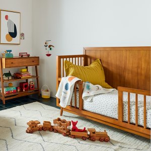 Mid century crib west elm online