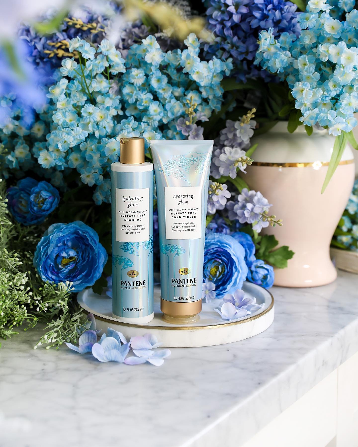 user image by @lombardandfifth, Pantene Sulfate and Silicone Free Baobab Shampoo, Hydrates for Soft Healthy Hair, Nutrient Blends - 9.6 fl oz