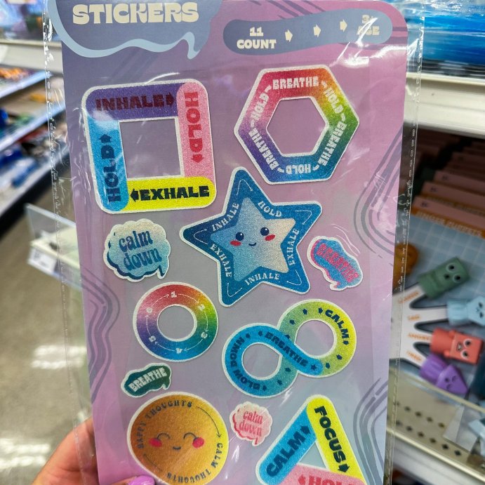 user image by @keepingupwithmisscosides, Sensory Stickers Calming - Bullseye&#39;s Playground&#8482;